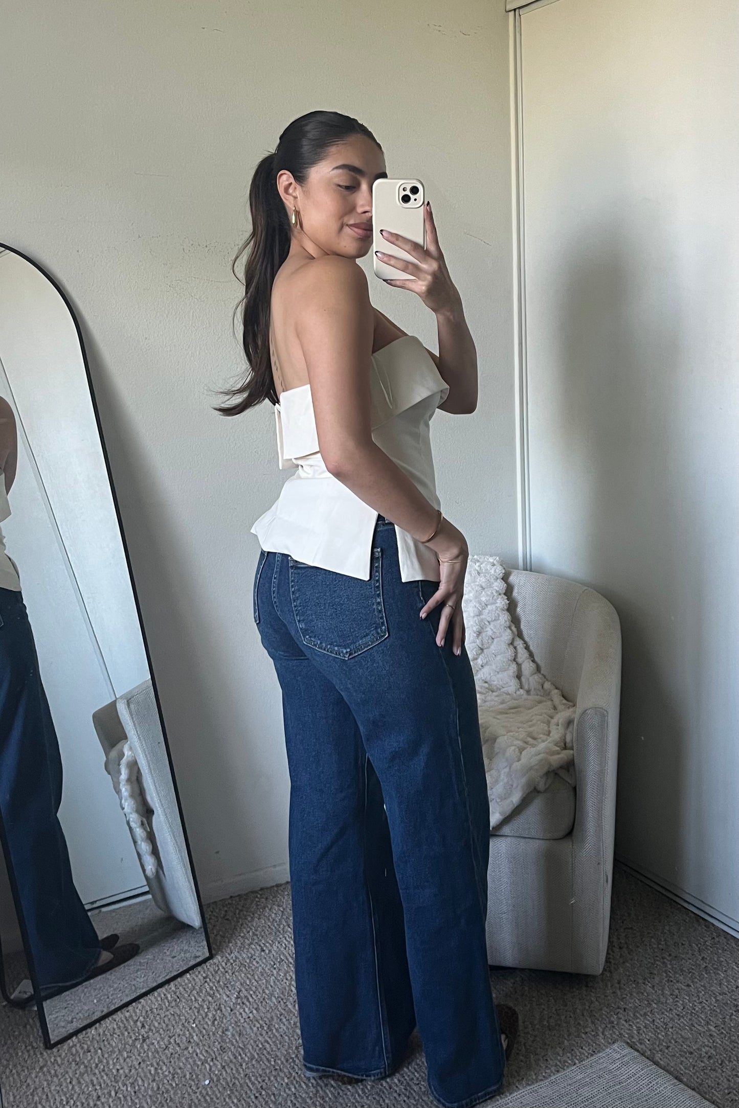Your Way High Rise Wide Leg Jeans
