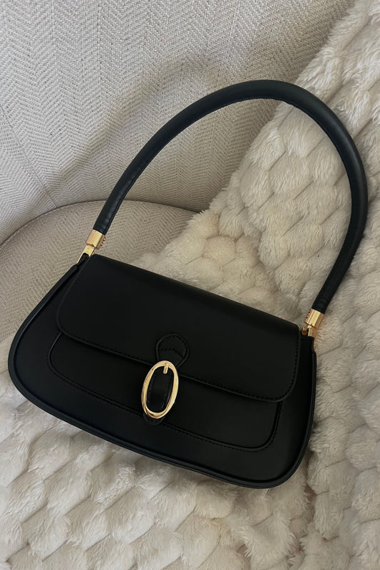Love Letter Oval Buckle Shoulder Bag