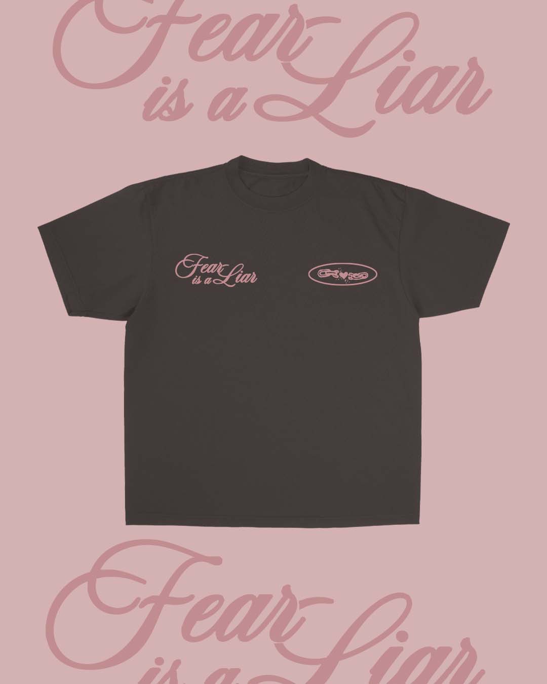 Fear Is A Liar T-Shirt- By JLY
