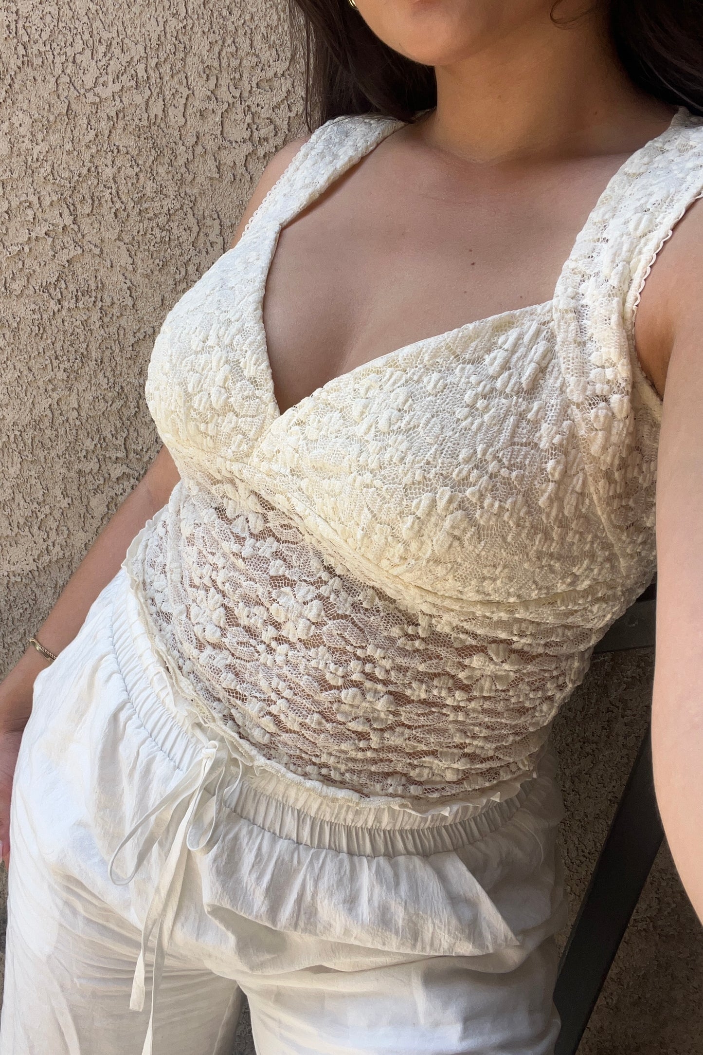 Pure Heart Lace Top
