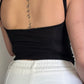 Desnuda Built In Bra Cami -  Black