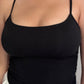 Desnuda Built In Bra Cami -  Black