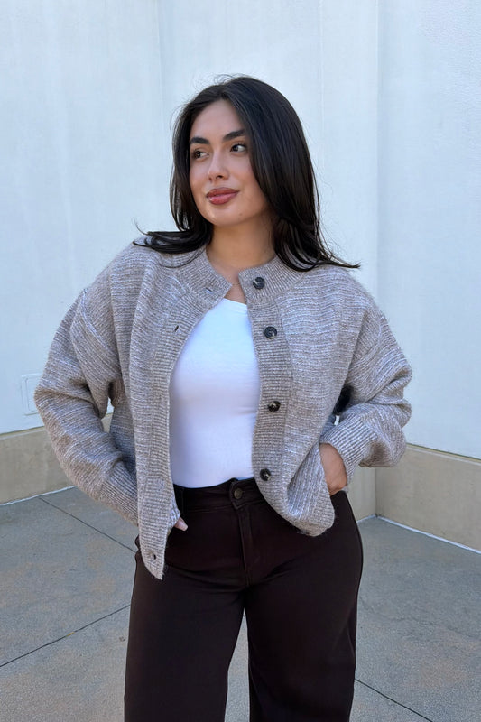 Harvest of Faith Marbled Cardigan