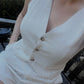 Restored Two Piece Short Set - Oatmeal