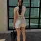 Restored Two Piece Short Set - Oatmeal