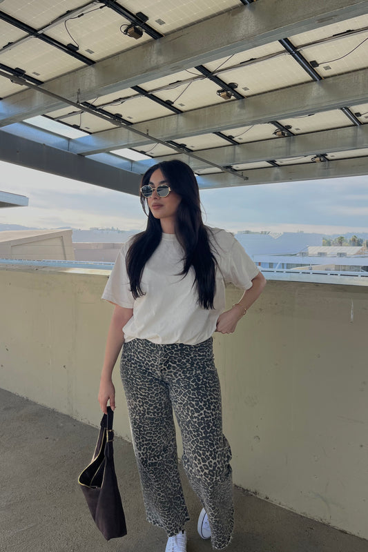 Find Your Way To Me High Waisted Leopard Pants