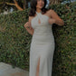Promise Halter Midi Dress