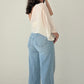 Infinite Wide Leg Premium Jeans-Light Denim