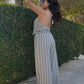 Loved Always Striped 2-Piece Pant Set