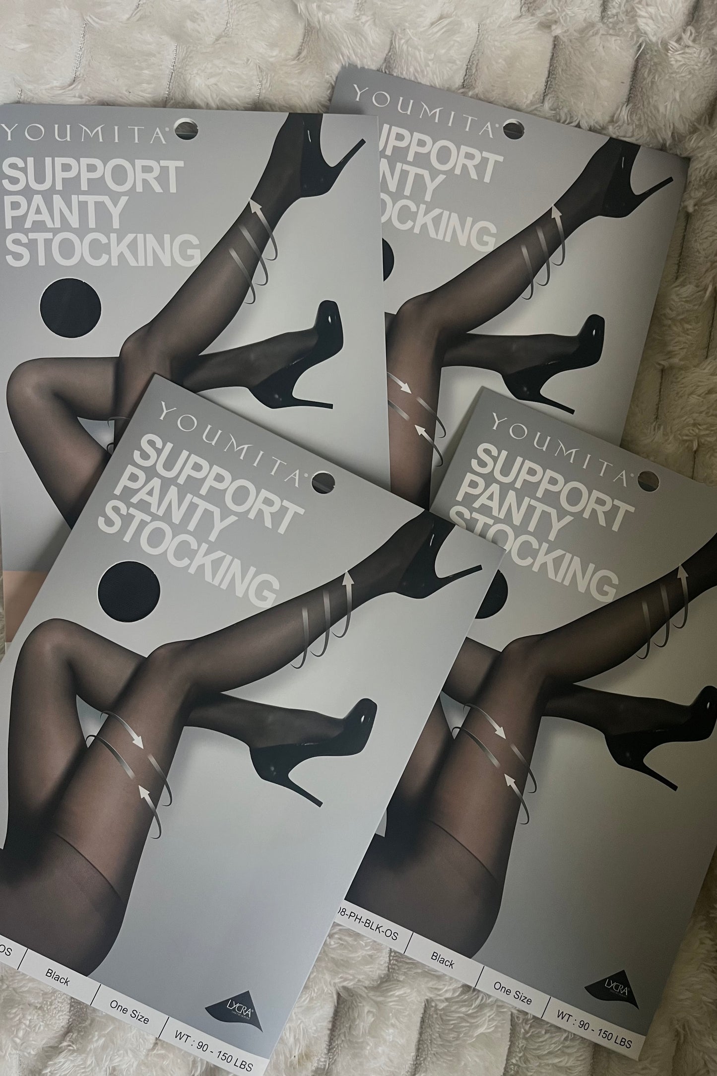 Desnuda Classic Sheer Stockings- Black