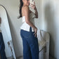 Your Way High Rise Wide Leg Jeans
