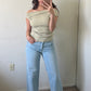 How Great Wide Leg Jeans- Light Denim